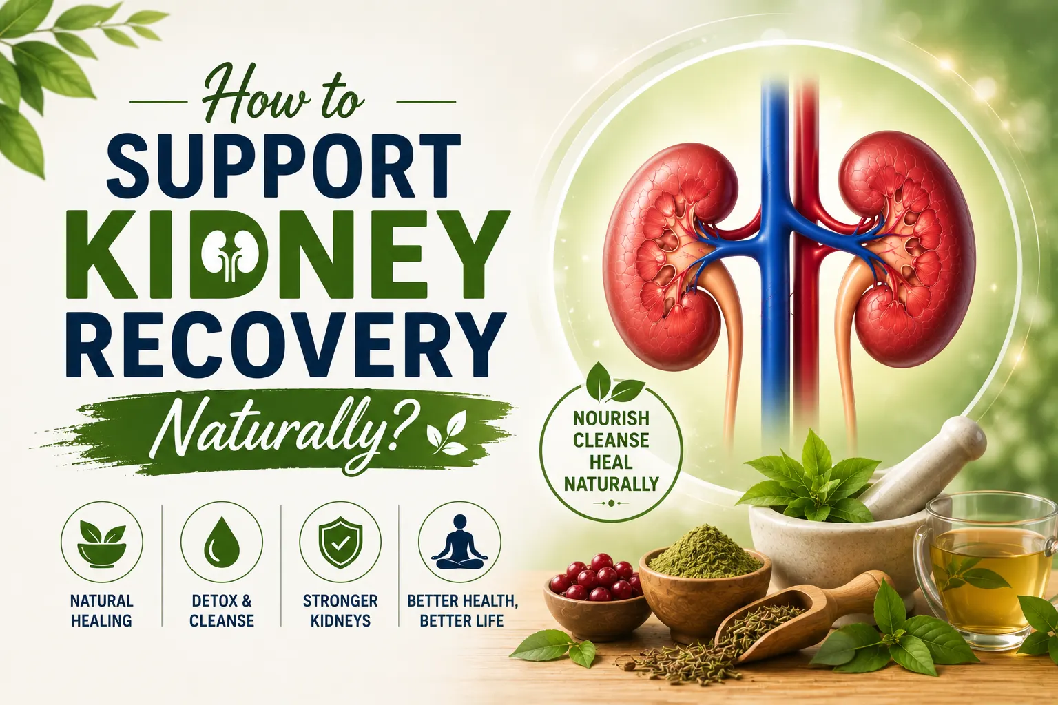 How to Support Kidney Recovery Naturally?